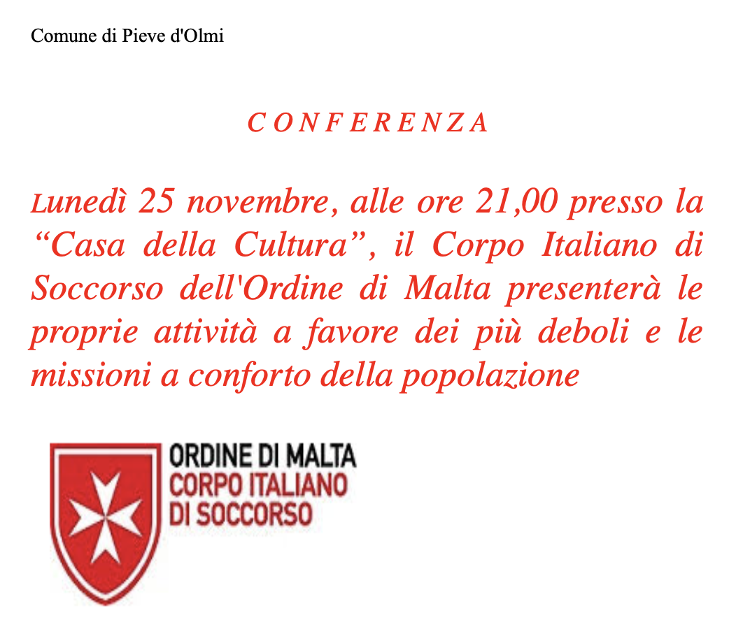 "Il Corpo Italiano di Soccorso dell’Ordine di Malta: Solidarietà e Aiuto Umanitario"